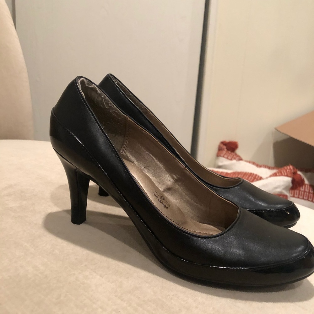 Black heels